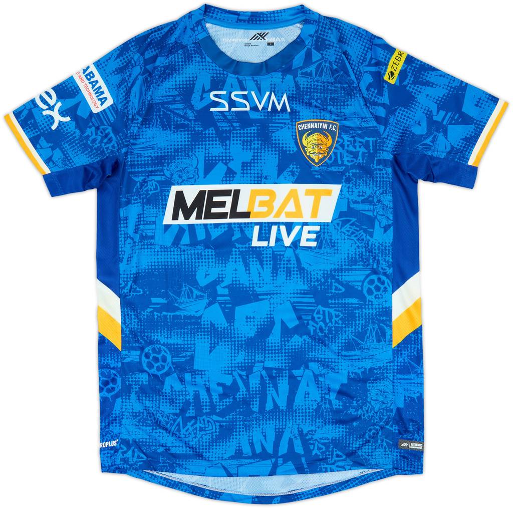 2024-25 Chennaiyin FC Home Shirt Mjay #17 (L)