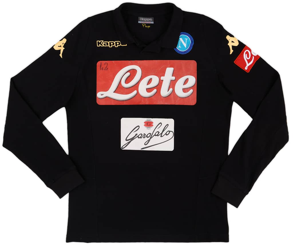 2016-17 Napoli Kappa Polo L/S T-Shirt - 3/10