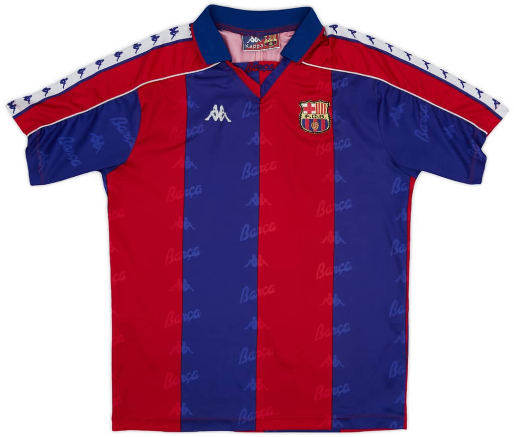 1992-95 Barcelona Home Shirt - 6/10 - (S)