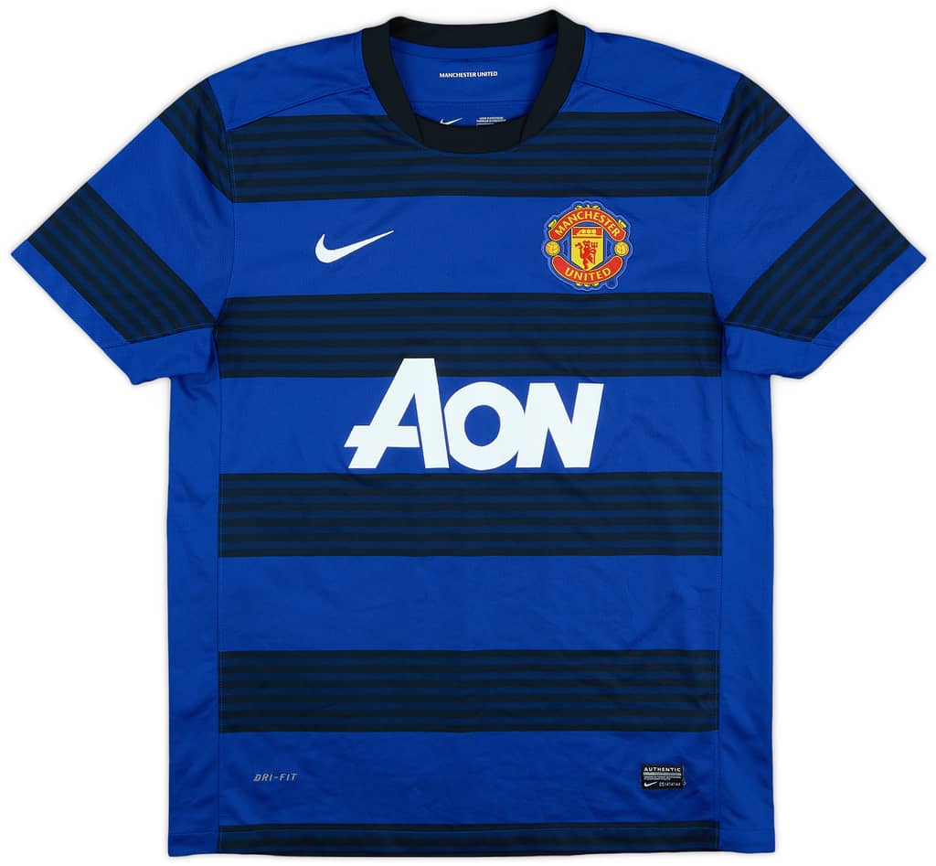 2011-13 Manchester United Away Shirt Berbatov #9 - 6/10 - (L)