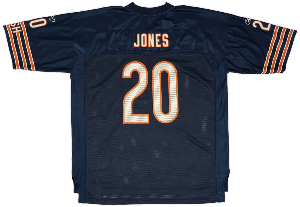 2005-06 Chicago Bears Jones #20 Reebok On Field Jersey (Home) XXL