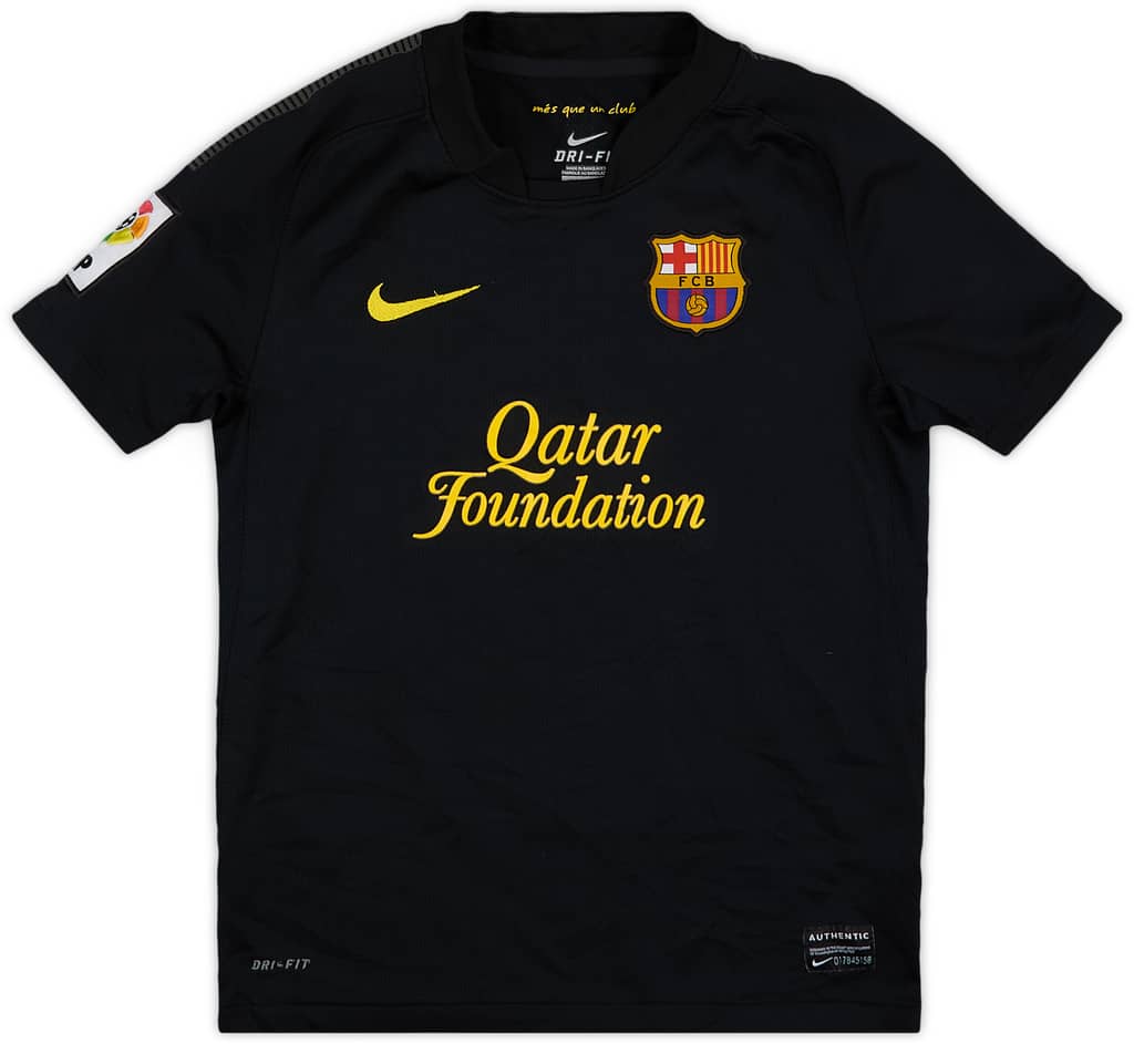 2011-12 Barcelona Away Shirt - 8/10 - (S.Boys)