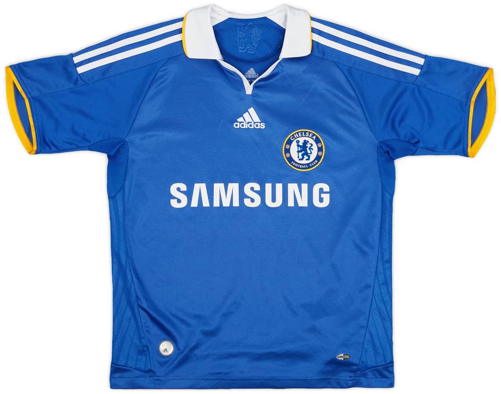 2008-09 Chelsea Home Shirt - 6/10 - (L.Boys)