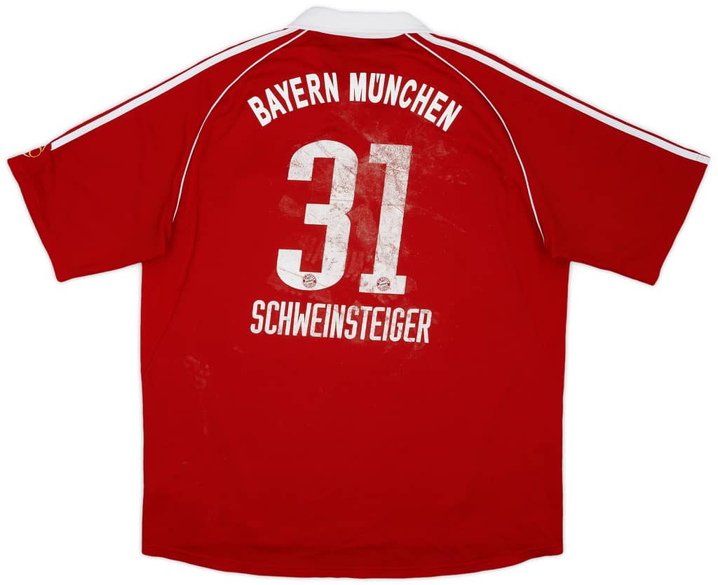2005-06 Bayern Munich Home Shirt Schweinsteiger #31 - 4/10 - (XXL)