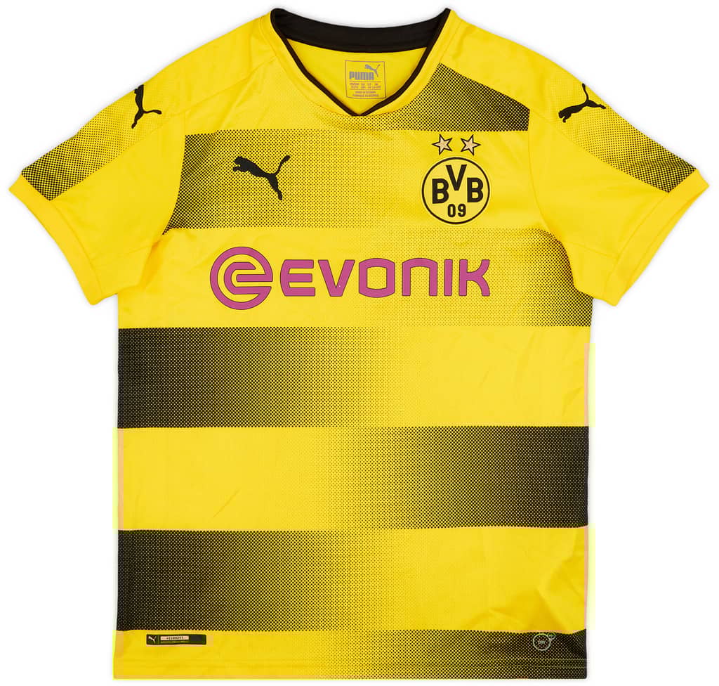 2017-18 Borussia Dortmund Home Shirt - 8/10 - (XL.Boys)