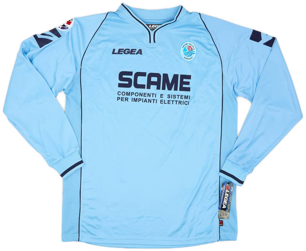 2003-05 AlbinoLeffe Home L/S Shirt (L)