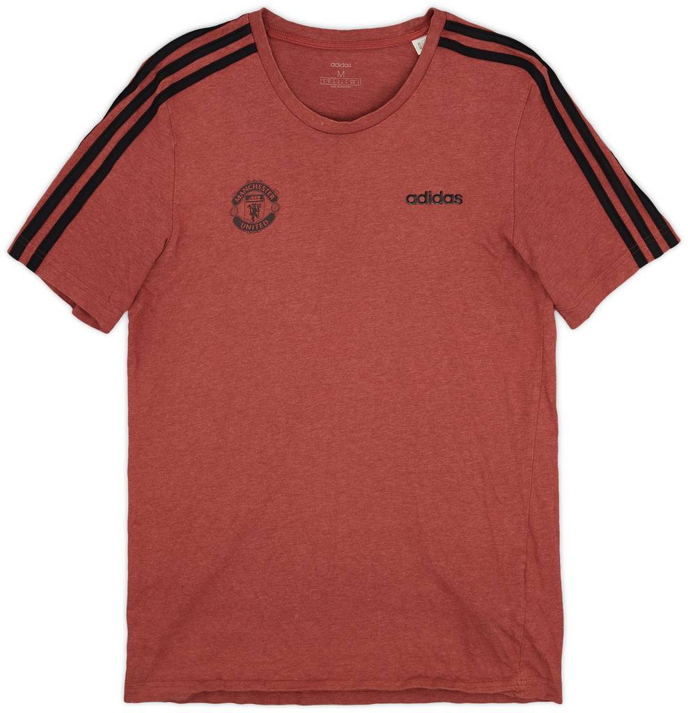 2020-21 Manchester United adidas Cotton Tee - 8/10 - (M)
