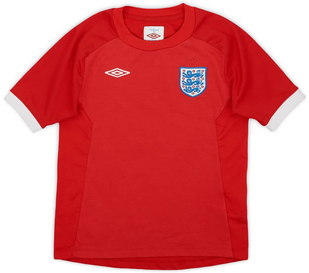 2010-11 England Away Shirt - 8/10 - (6-7 Years)