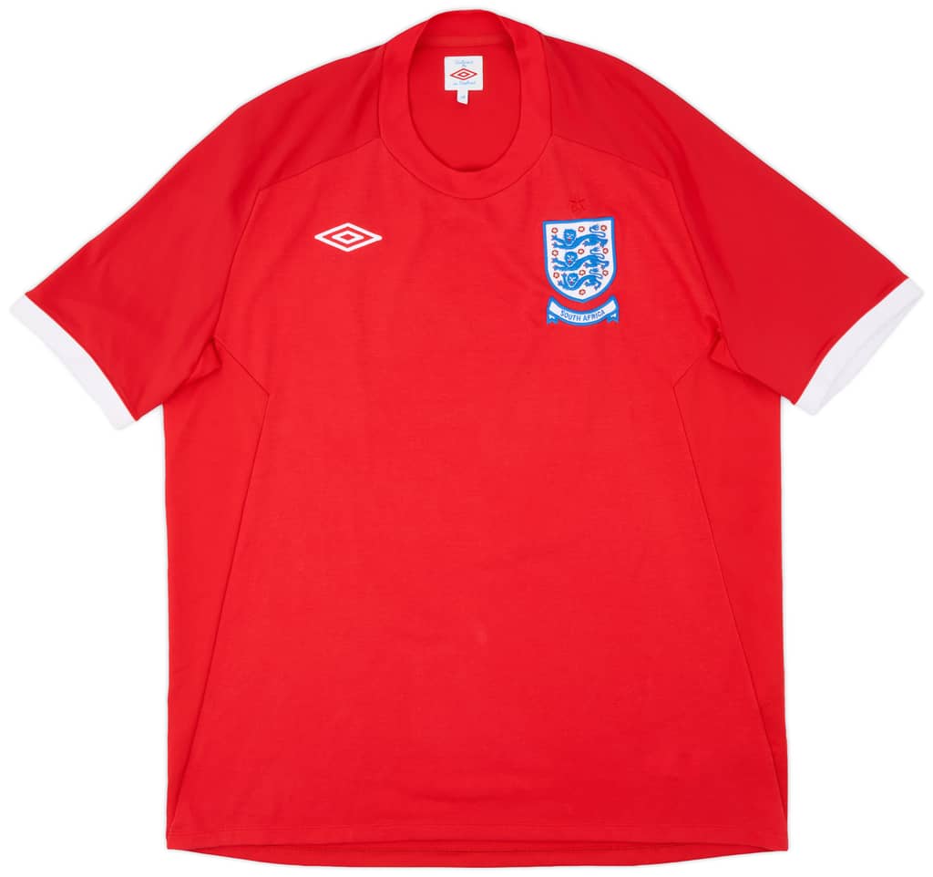 2010-11 England 'South Africa' Away Shirt - 9/10 - (XXL)