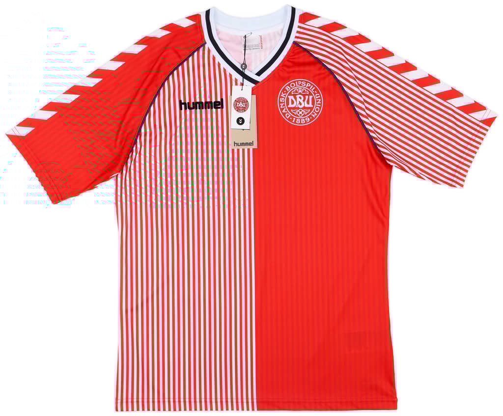 2023 Denmark Hummel 'DBU 86' Reissue Home Shirt