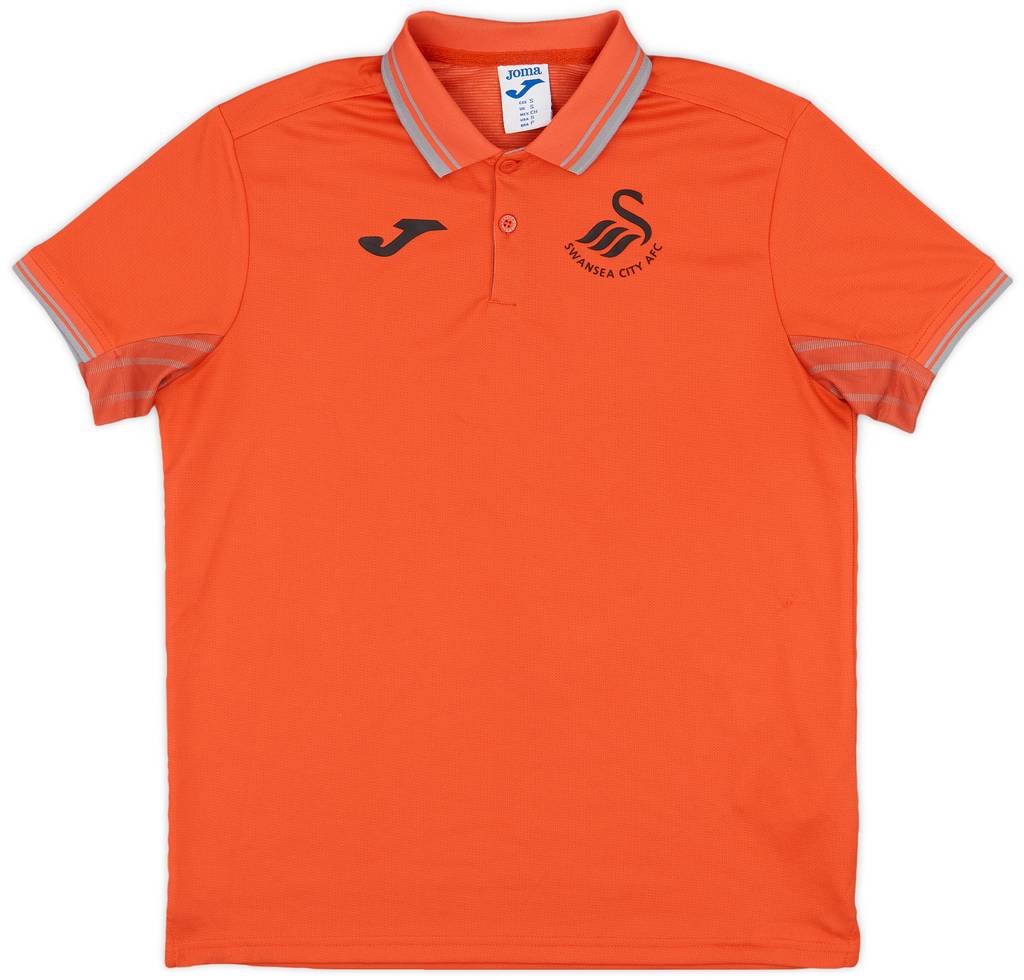 2018-19 Swansea Joma Polo Shirt - 9/10 - (S)