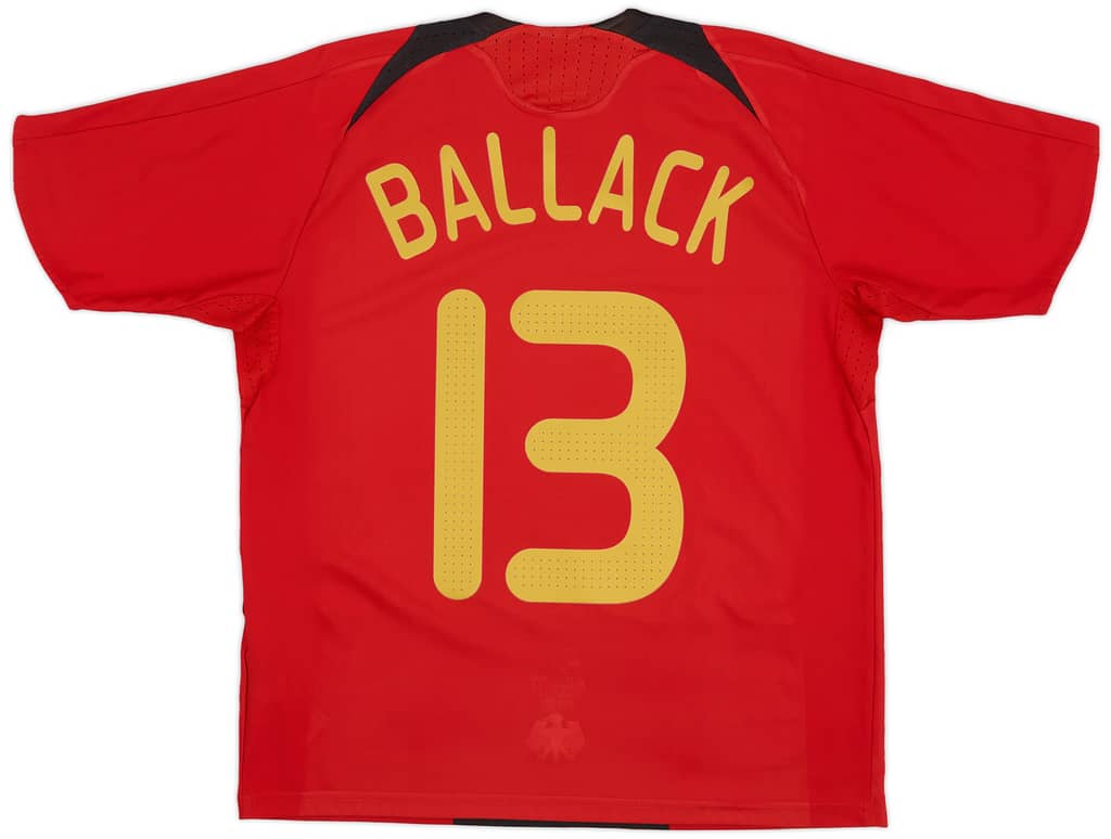 2008-09 Germany Away Shirt Ballack #13 - 8/10 - (XL.Boys)