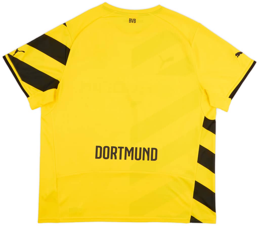 2014-15 Borussia Dortmund Home Shirt - 8/10 - (XXL)