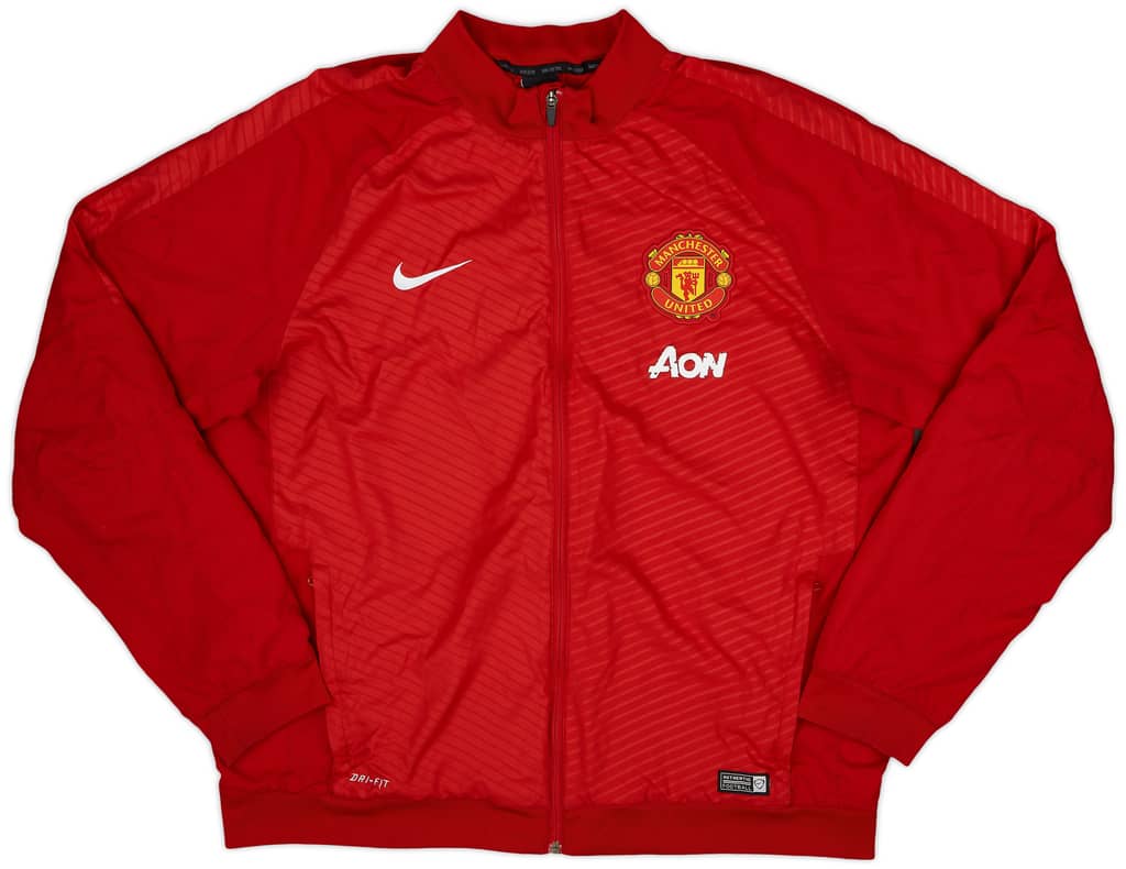 2014-15 Manchester United Nike Track Jacket - 6/10 - (XL)