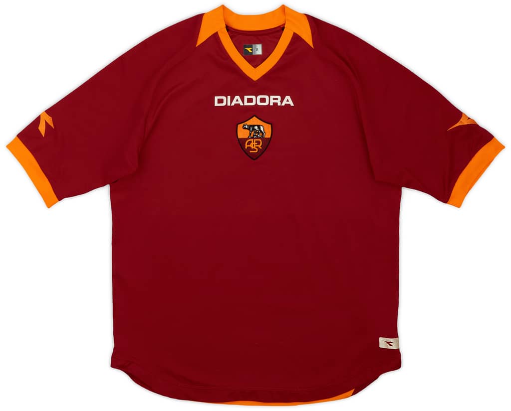 2006-07 Roma Home Shirt - 6/10 - (S)