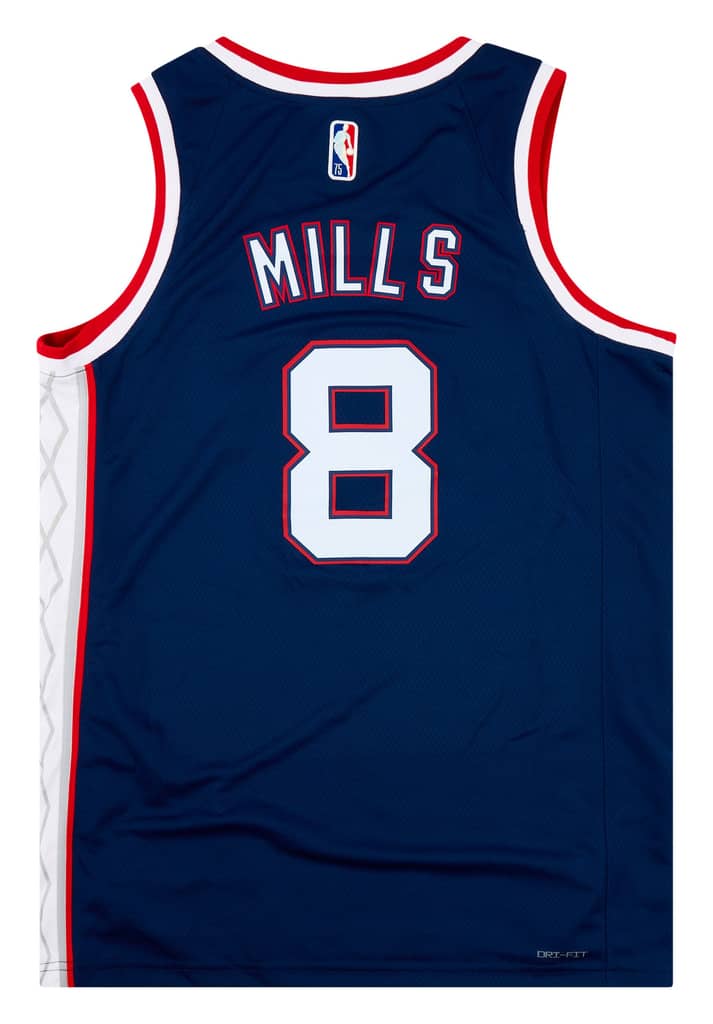 2021-22 Brooklyn Nets Mills #8 Nike Swingman Jersey (Alternate) L - W/Tags