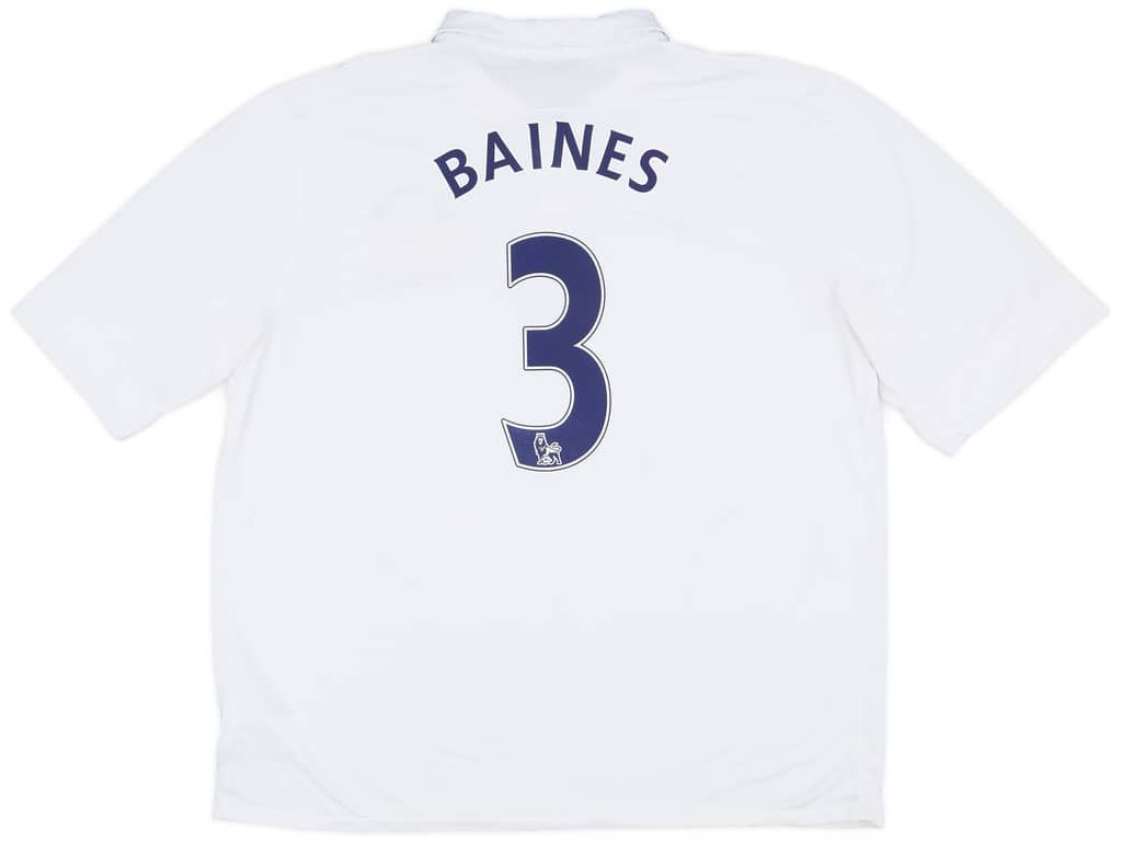 2012-13 Everton Third Shirt Baines #3 - 7/10 - (XXL)