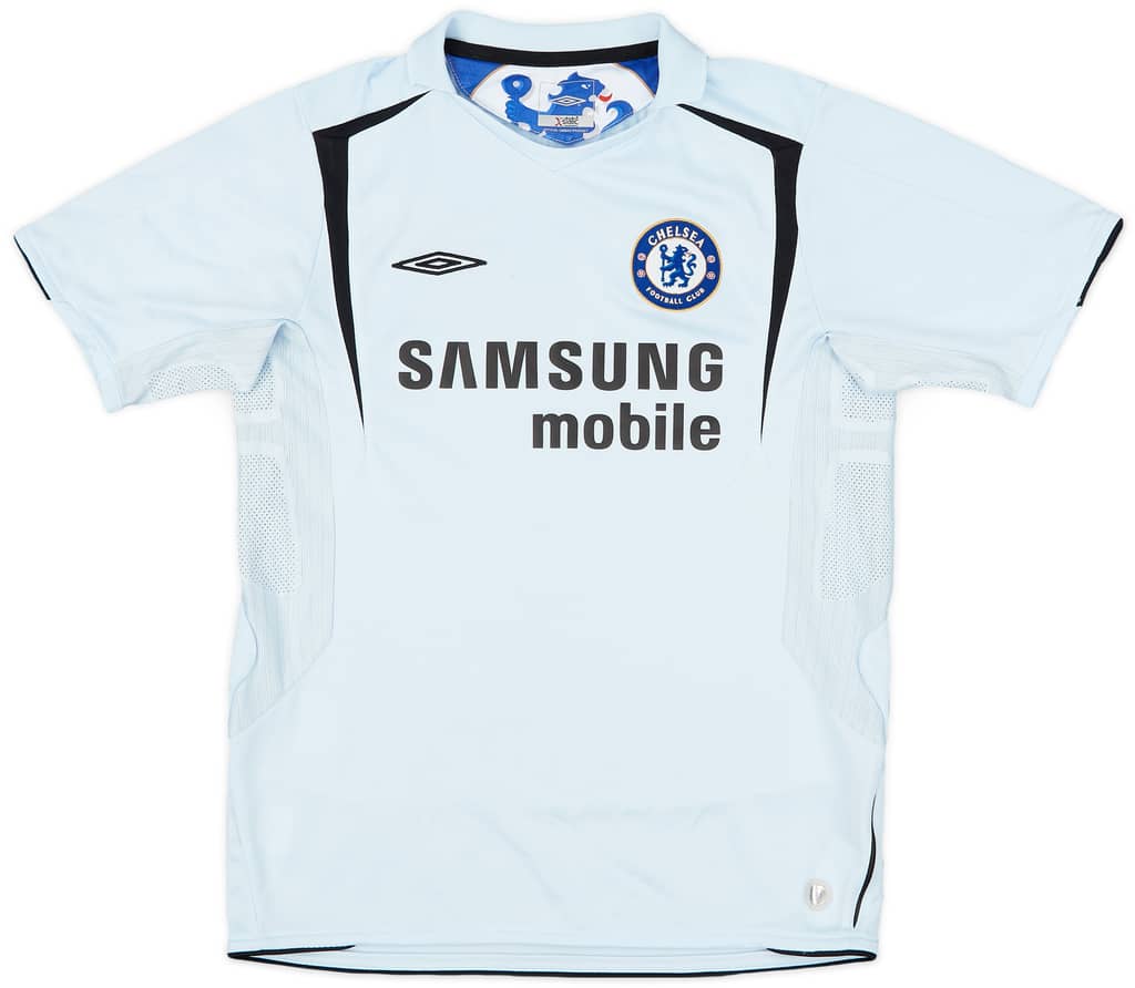 2005-06 Chelsea Away Shirt - 8/10 - (L.Boys)