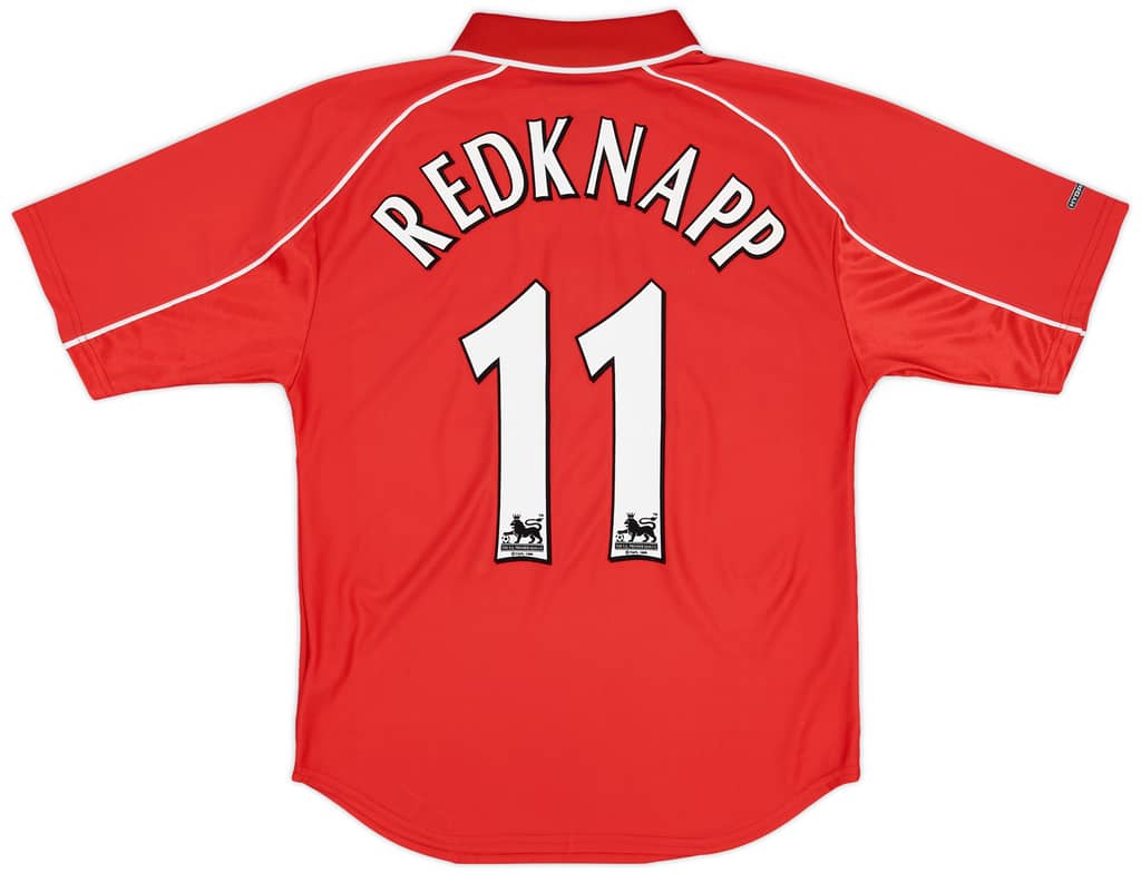 2000-02 Liverpool Home Shirt Redknapp #11 - 6/10 - (S)