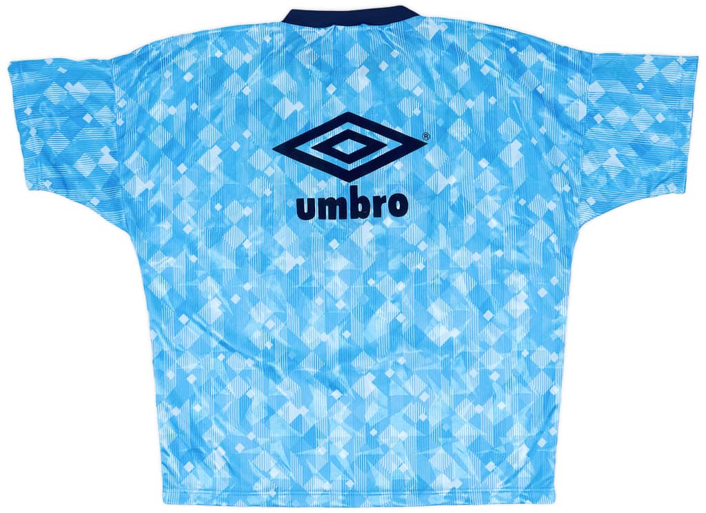 1990-92 England Player Issue Umbro Training Shirt (Hodge)