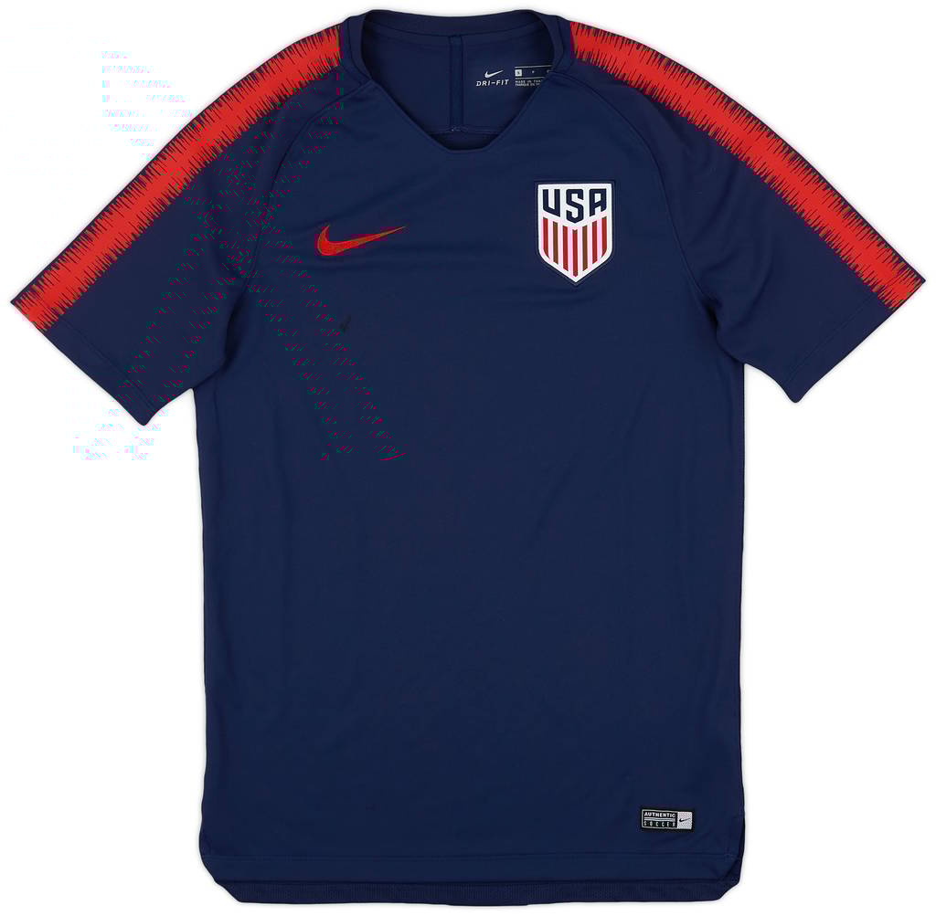 2018-19 USA Nike Training Shirt - 8/10 - (S)