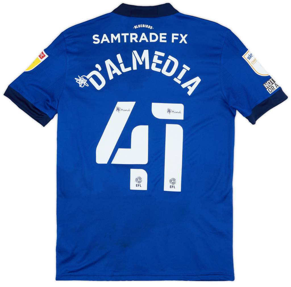 2021-22 Cardiff Match Issue Home Shirt D'Almedia #41