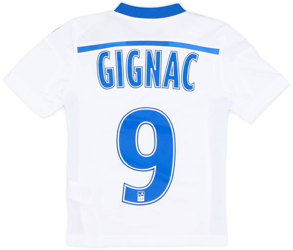 2014-15 Olympique Marseille Home Shirt Gignac #9 (7-8 Years)