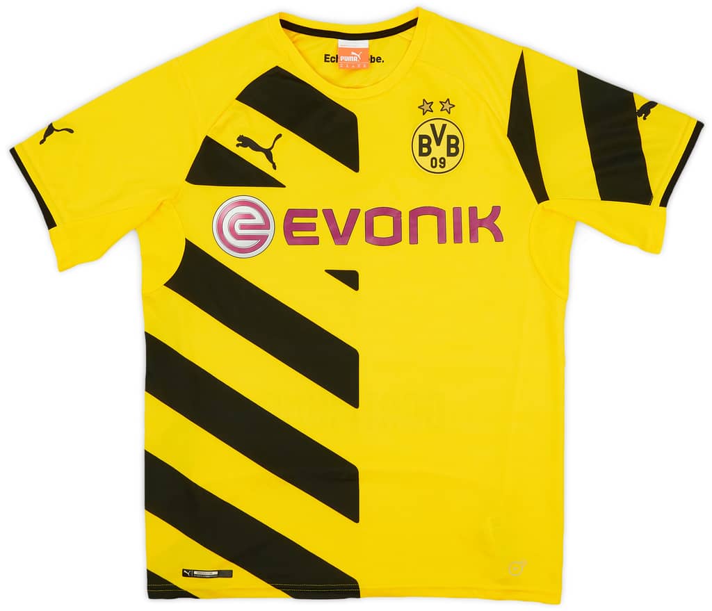 2014-15 Borussia Dortmund Home Shirt - 7/10 - (M)