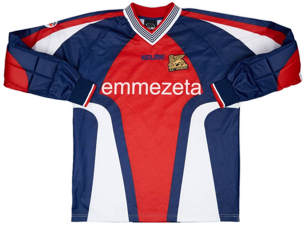 2001-02 Venezia Match Issue GK Shirt Bison #29