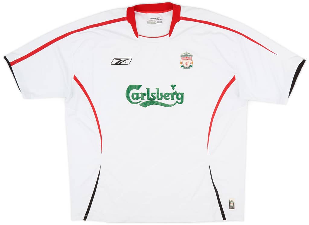 2005-06 Liverpool Away Shirt Fowler #11 - 6/10 - (XXL)