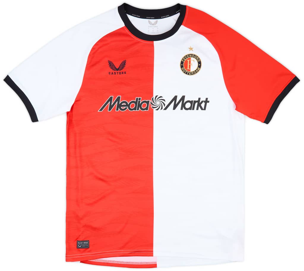 2024-25 Feyenoord Home Shirt Q.Timber #8