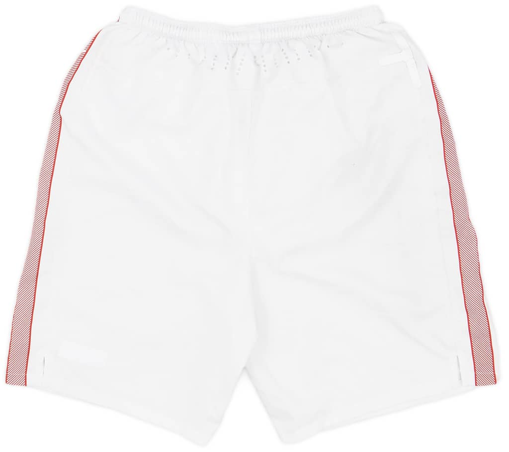 2012-13 Manchester United Match Issue Home Shorts #12 (Smalling)