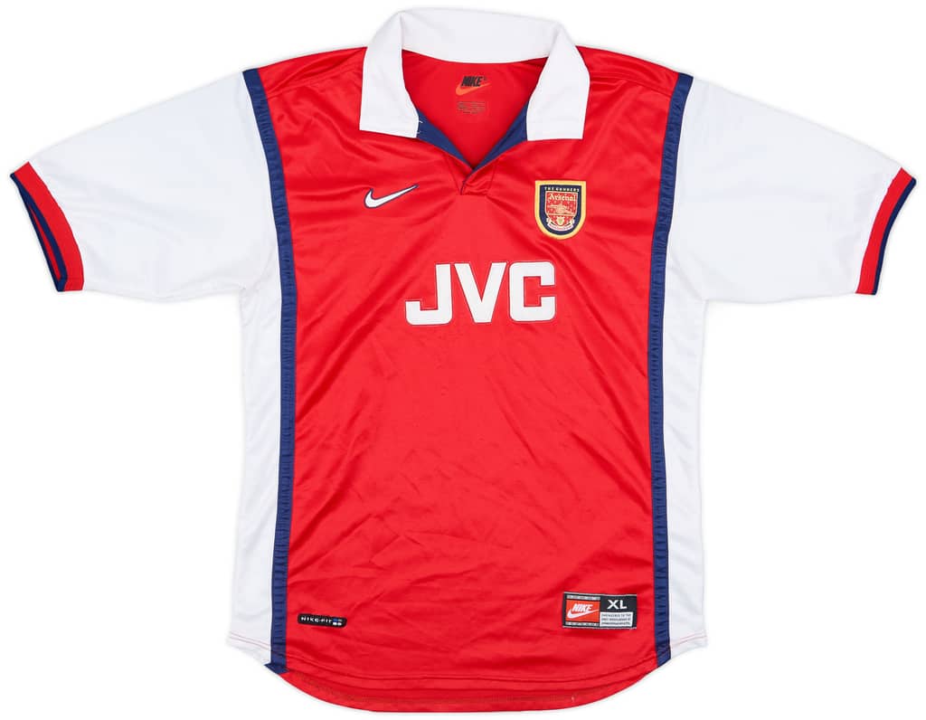 1998-99 Arsenal Home Shirt - 8/10 - (XL.Boys)