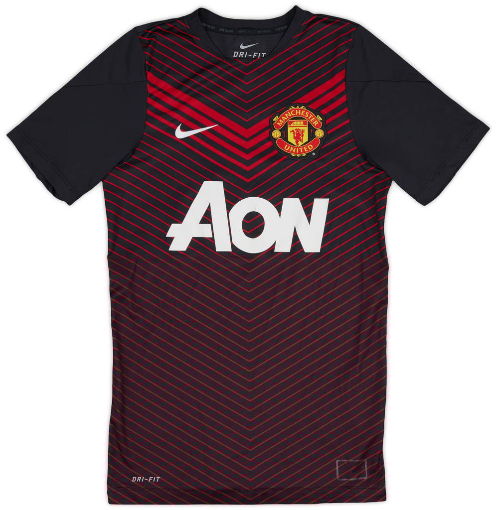 2014-15 Manchester United Nike Training Shirt - 7/10 - (XS)