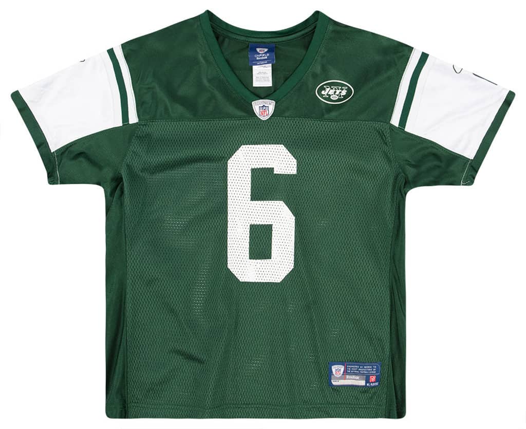 2009-11 New York Jets Sanchez #6 Reebok On Field Jersey (Home) Womens (L)