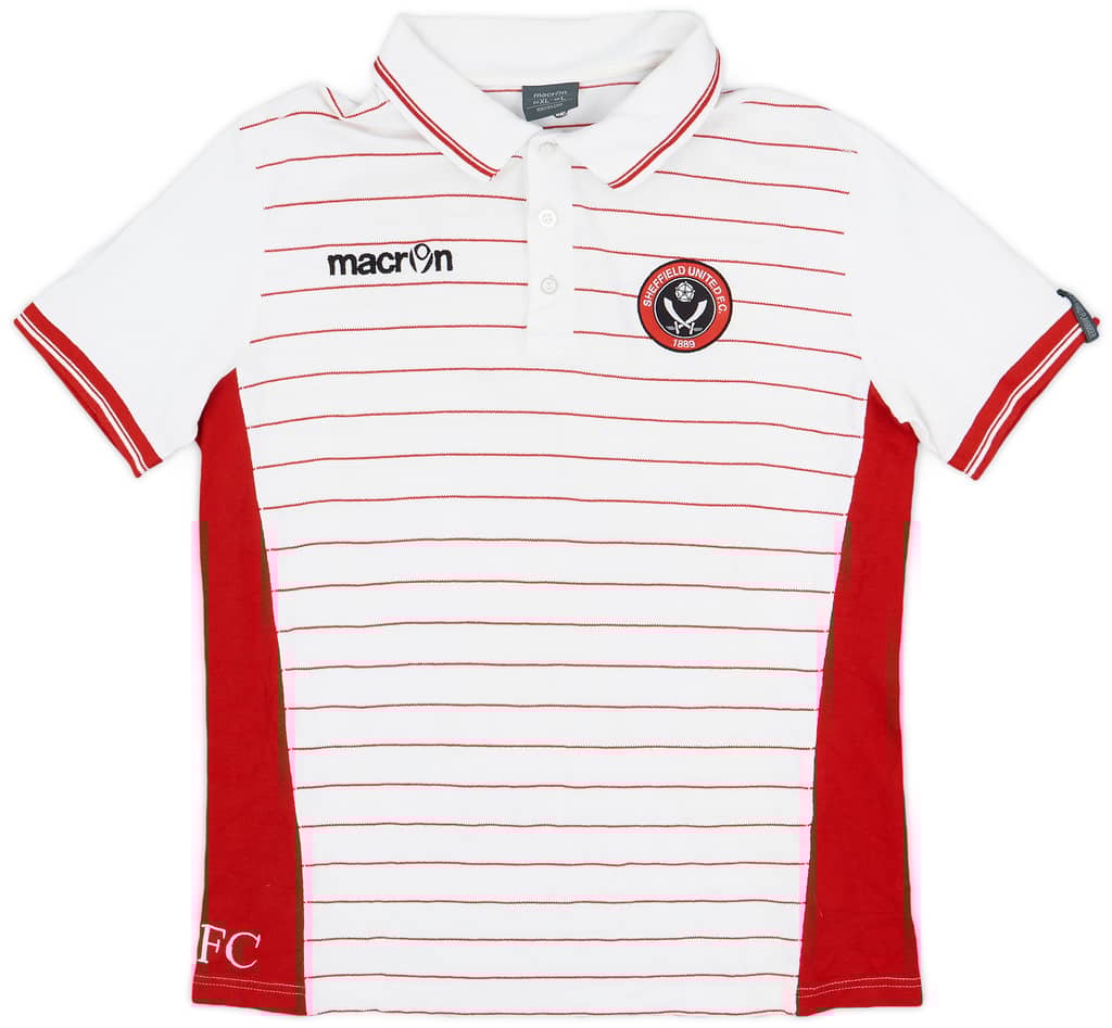 2012-13 Sheffield United Macron Polo Shirt - 9/10 - (L)