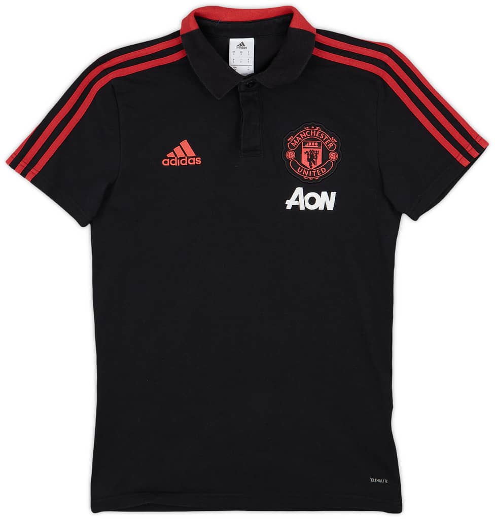 2018-19 Manchester United adidas Polo Shirt - 7/10 - (S)