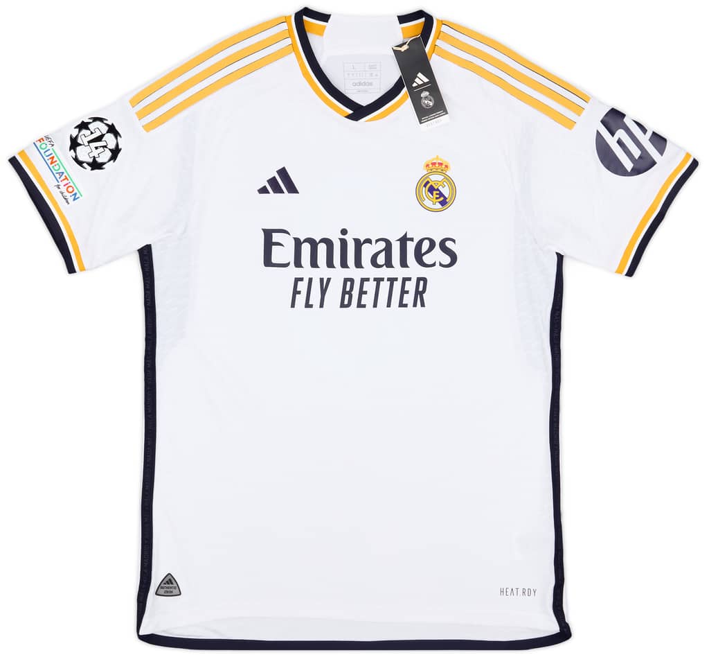 2023-24 Real Madrid Authentic Home CL Shirt Kroos #8 (L)