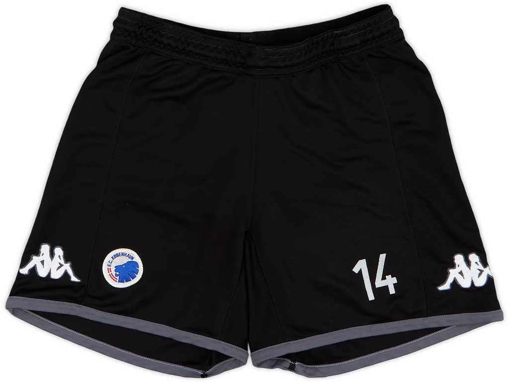 2005-06 FC Copenhagen Player Issue Away Shorts #14 - 6/10 - (XL)