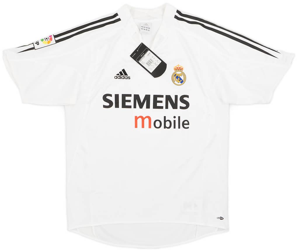 2004-05 Real Madrid Home Shirt Zidane #5 (M)