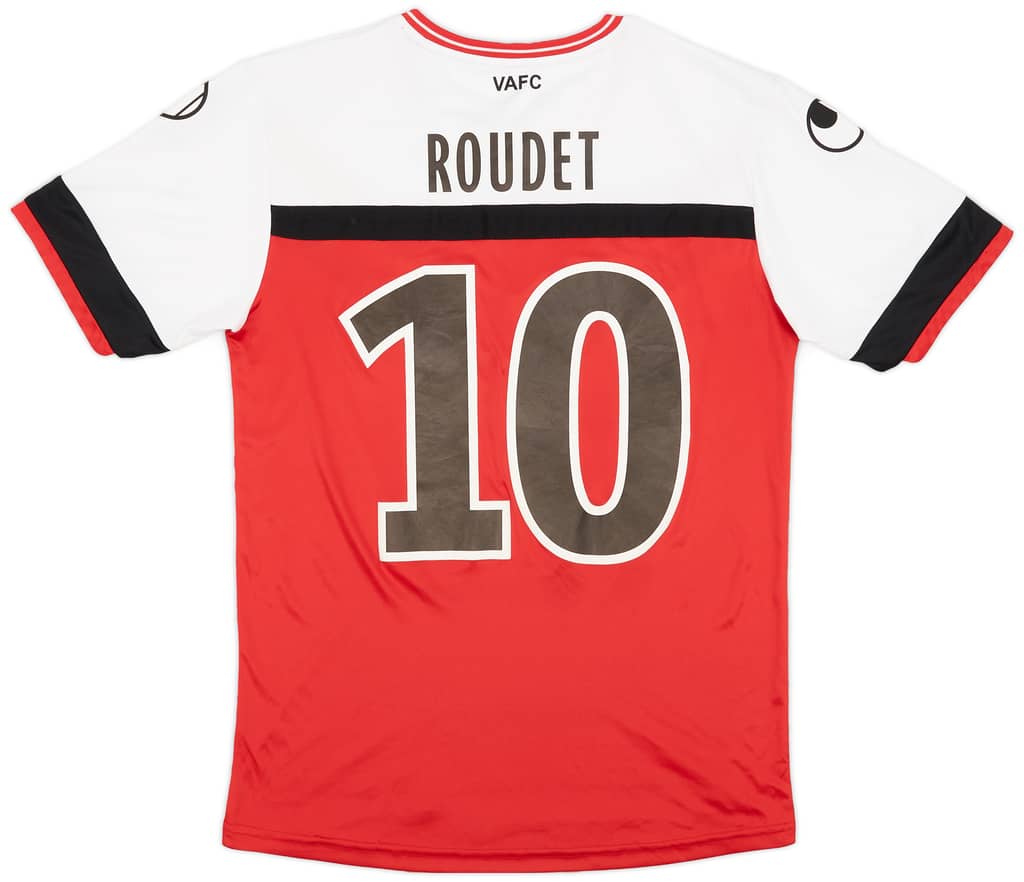 2014-15 Valenciennes Home Shirt Roudet #10 - 7/10 - (S)