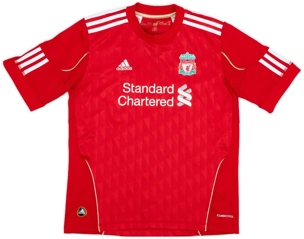 2010-12 Liverpool Home Shirt - 6/10 - (M.Boys)