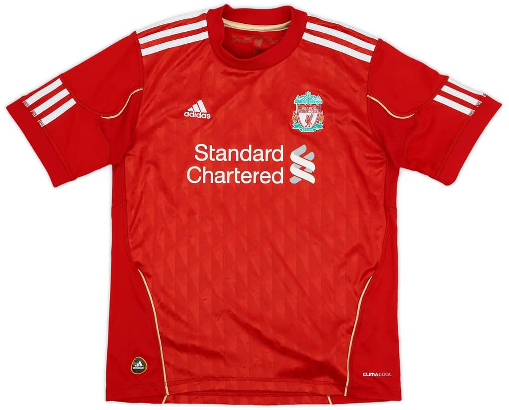 2010-12 Liverpool Home Shirt - 6/10 - (M.Boys)