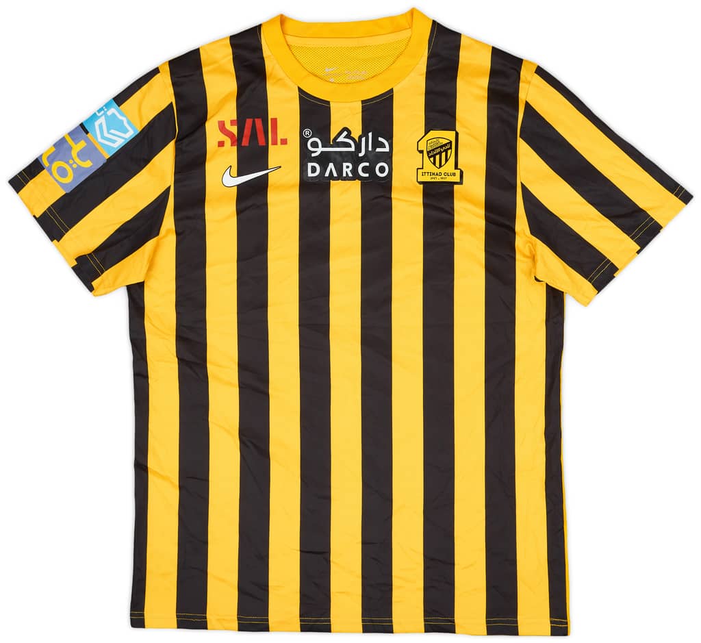 2022-23 Al-Ittihad Home Shirt - 7/10 - (XXL)