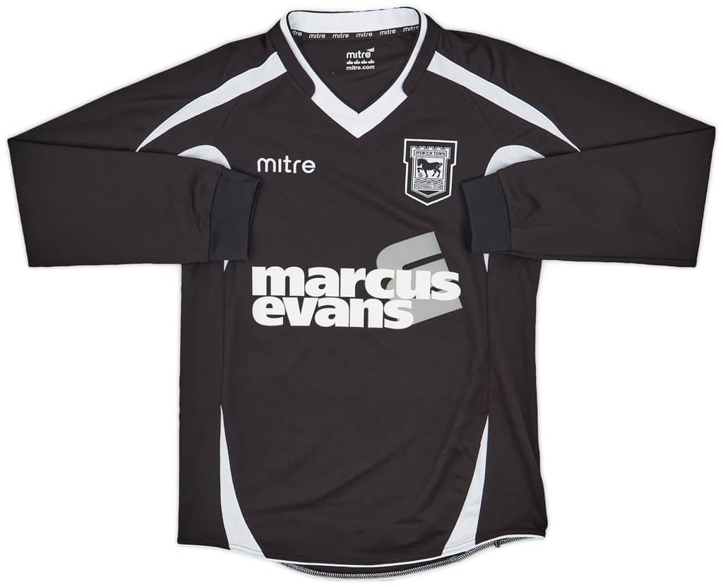 2010-12 Ipswich Away L/S Shirt - 8/10 - (S)