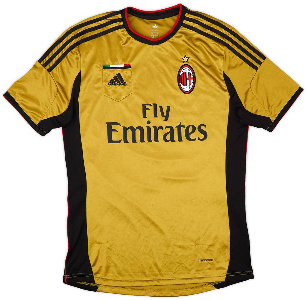2013-14 AC Milan Third Shirt Balotelli #45 - 6/10 - (M)
