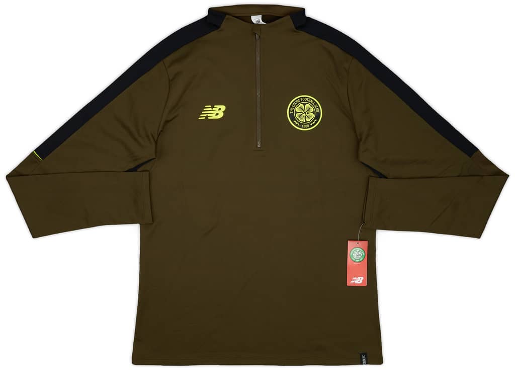 2018-19 Celtic New Balance 1/4 Zip Training Top (L)