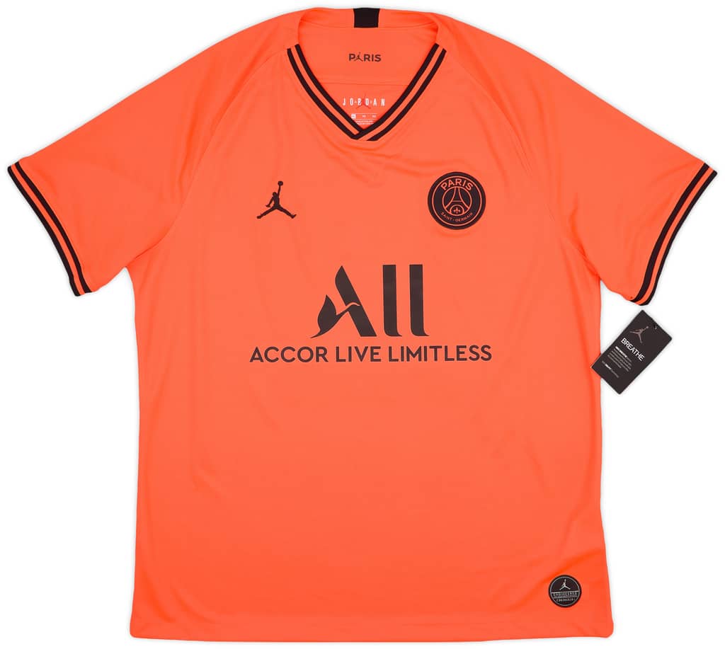 2019-20 Paris Saint-Germain Away Shirt Mbappe #7 (XL)