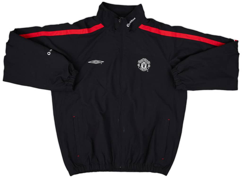 2000-01 Manchester United Umbro Track Jacket - 8/10 - (M)