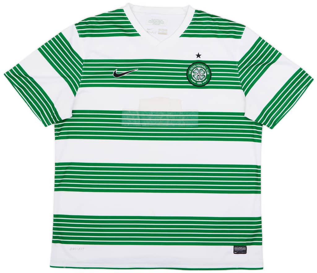2013-15 Celtic Home Shirt - 4/10 - (XL)